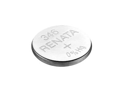Cella A Bottone 346 All'ossido D'argento, 1,55 V, Confezione Da 10, Renata - Immagine Standard - 3