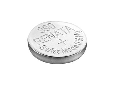 Cella A Bottone 390 All'ossido D'argento, 1,55 V, Confezione Da 10, Renata - Immagine Standard - 3