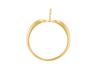 Anello Per Una Perla Da 7 A 10 Mm, Oro Giallo 18 Carati. Rif. Bg28 - Immagine Standard - 1