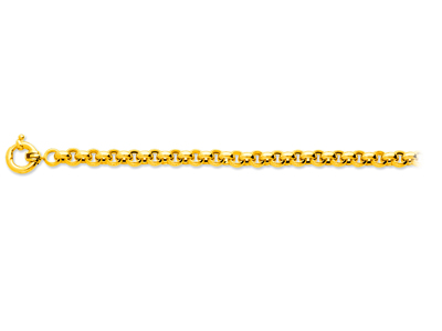 Bracciale Jaseron Maglia 7,30 Mm, 21 Cm, Oro Giallo 18 Carati - Immagine Standard - 1