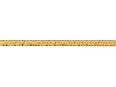 Catena A Serpente 1,60 Mm, Oro Giallo 18 Carati. Ref. 00153 - Immagine Standard - 3