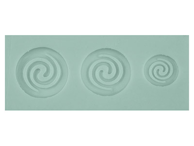 Stampo Flessibile A Forma Di Mulinello, Silicone - Immagine Standard - 2