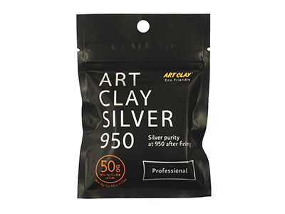 Argilla Argento Art Clay Silver 950, 50 G - Immagine Standard - 1