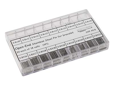 Watch Strap Split Pins Assortment Box 30 Pieces - Immagine Standard - 1