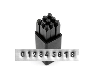 Set Di Punzoni Per Numeri Di Base Impressart, 3 mm - Immagine Standard - 1