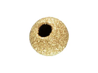 Perlina Con Taglio Laser In Oro Antico Da 3 Mm, A Due Fori, Finitura Lucida/satinata, Confezione Da 5 - Immagine Standard - 1