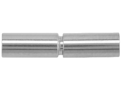 Chiusura A Baionetta Con Meccanismo A Pressione E Rotazione, Diametro Esterno 5,5 Mm, Argento 925 - Immagine Standard - 1