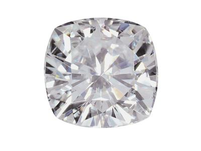 Moissanite, Taglio Cuscino, 4,5 Mm, 0,42 Ct, Equivalenza Diamante 0,5 Ct, Ottima Qualità - Immagine Standard - 2