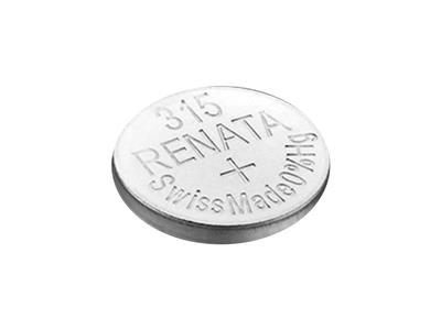 Cella A Bottone 315 All'ossido D'argento, 1,55 V, Confezione Da 10, Renata - Immagine Standard - 3