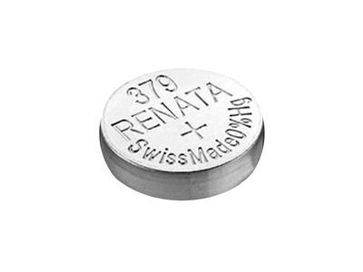 Cella A Bottone 379 Ossido D'argento, 1,55 V, Confezione Da 10, Renata - Immagine Standard - 3