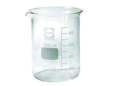 Bicchiere Di Ricambio In Pyrex, 1 Litro, Per Il Raddrizzatore 999 1376 E 999 2263 - Immagine Standard - 1