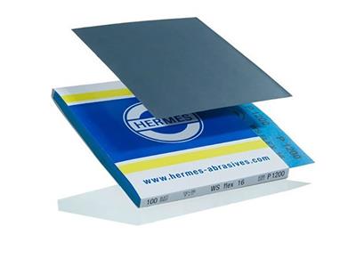 Carta Smeriglio Blu, Grana 150 Ws Flex 16, Foglio 230 X 280 Mm, Hermesabrasifs - Immagine Standard - 1