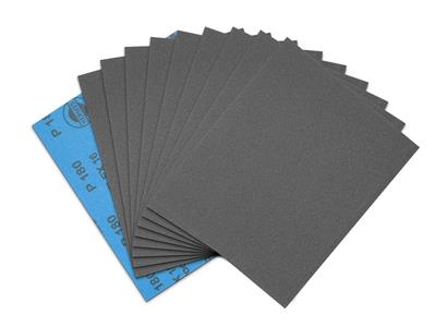 Carta Smeriglio Blu, Grana 1000 Ws Flex 16, Foglio 230 X 280 Mm, Hermes Abrasifs - Immagine Standard - 3