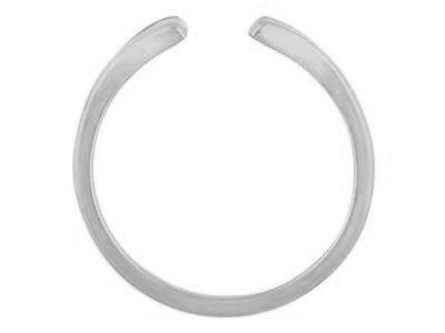 Corpo Dell'anello, Oro Bianco 800. Rif. 01819 - Immagine Standard - 1