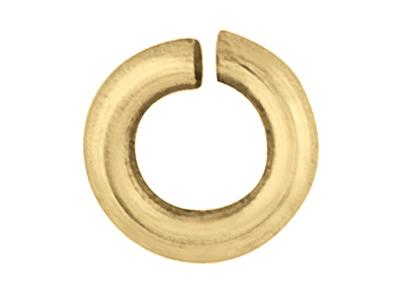 Anelli A Spirale Per Portachiave 3,40 Mm, 18kt Oro Giallo. Rif. 07103