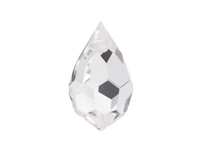 Confezione Da 4 Pendenti A Goccia In Cristallo Preciosa, 681, 6 X 10 Mm, Crystal