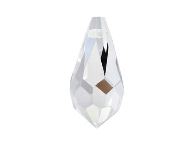 Confezione Da 2 Pendenti A Goccia In Cristallo Preciosa, 984, 7,5 X 15 Mm, Crystal