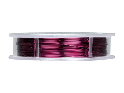 Filo Beadalon Artistic Wire, Calibro 24, 18,2 M, Magenta - Immagine Standard - 2