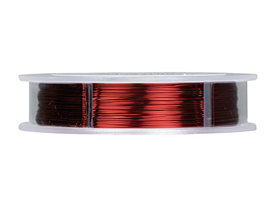 Filo Beadalon Artistic Wire, Calibro 24, 18,2 M, Rosso - Immagine Standard - 2