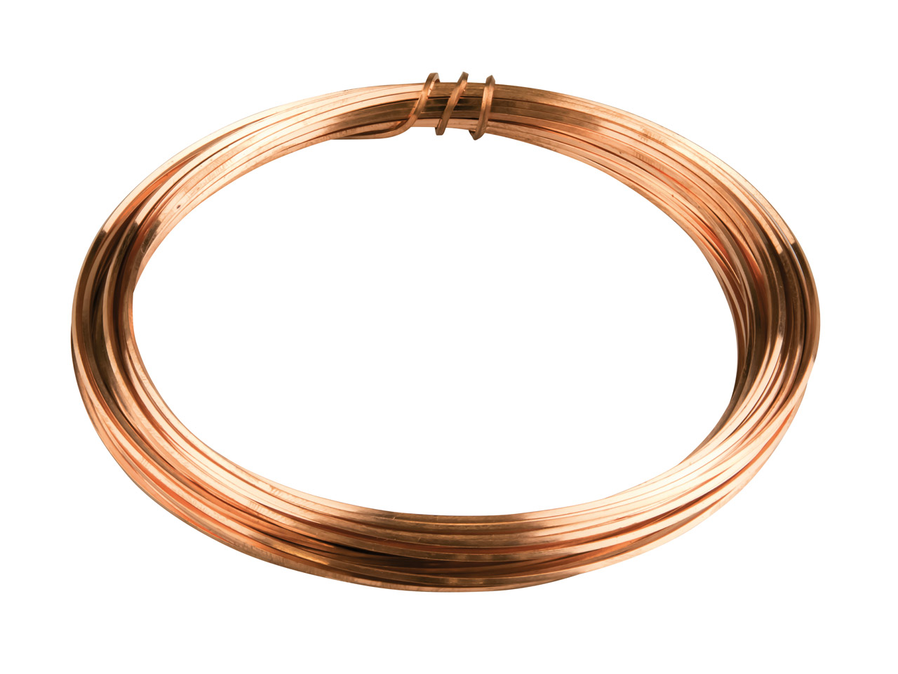 quadro filo rame 0,5mm 2 anelli a 10 metri-Nuovo colore a scelta 1m = € 0,1475 