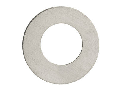 Rondelle Rotonde Semilavorate Impressart, Confezione Da 13, 25,4 X 0,8 Mm, Alluminio