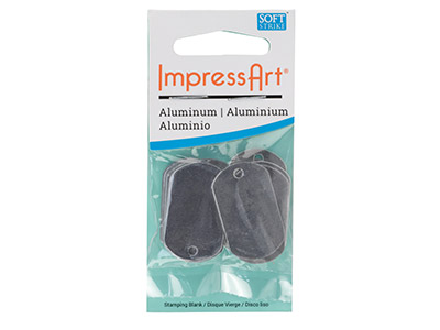 Medagliette Semilavorate Impressart, Confezione Da 16, 31,8 X 0,8 Mm, Alluminio - Immagine Standard - 3