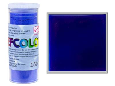 Smalto Trasparente Efcolor, 10 ml, Blu