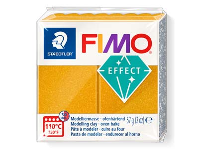 Panetto Di Pasta Polimerica Fimo Effect Metallico, 57g, Oro Riferimento  Colore Fimo 11