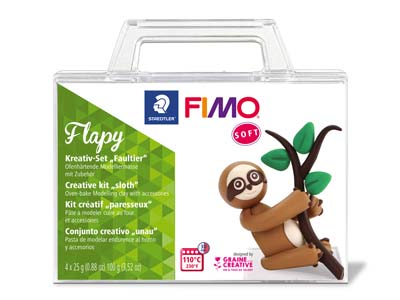 Kit Creativo Fimo Soft Flapy Il Bradipo