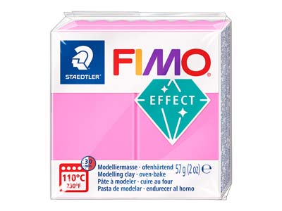 Panetto Di Pasta Polimerica Fimo Effect, 57g, Fucsia Riferimento Colore Fimo 201