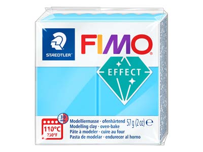 Panetto Di Pasta Polimerica Fimo Effect, 57g, Blu Riferimento Colore Fimo 301