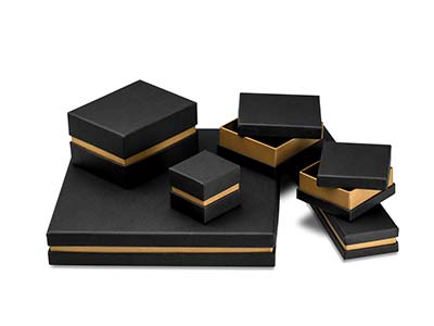 Black & Gold Metallic Small Universal Box - Immagine Standard - 3