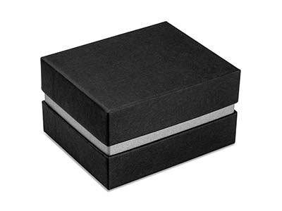 Black & Sil Metallic Bangle Box - Immagine Standard - 2