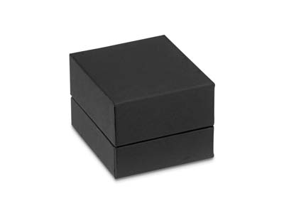 Black Soft Touch Ring Box - Immagine Standard - 2