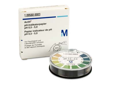 Heimerle  Meule Indicator Paper, Ph Balance 0.5-5.5, For Various Plating Solutions