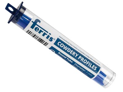 Profilati In Cera Cowdery Profiles Ferris, Tubo Tondo, Confezione Da 6, 3 Mm, Blu - Immagine Standard - 2