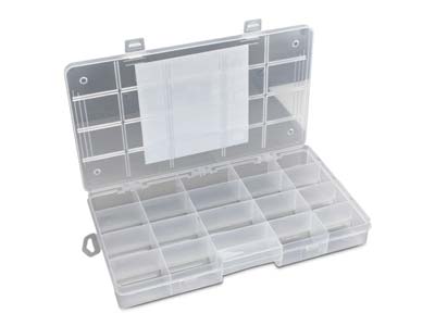 Beadsmith Large Keeper Box 20 Compartments 33x19cm - Immagine Standard - 1