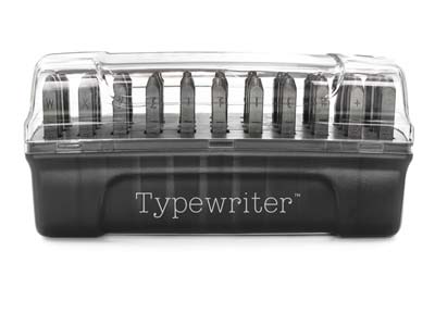 Set Di Punzoni Per Lettere Minuscole Typewriter Impressart Signature, 3mm
