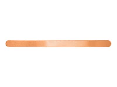Impressart Copper Cuff Bangle 150x10mm Sb Pk 4