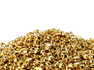 Grani Df, Oro Giallo Da 9 Kt, 100 Oro Riciclato