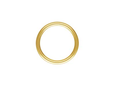 Orecchino Con Cerchio Della Vita In Oro Pieno Da 10 MM - Immagine Standard - 1
