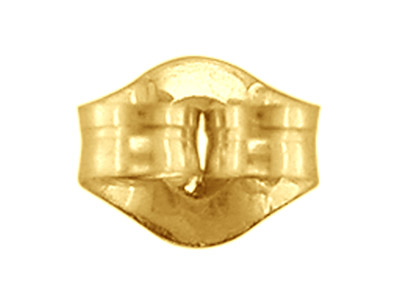 Confezione Da 6 Chiusure Per Orecchini A Perno Leggerissime, Rif. Stile 16913, Oro Giallo Da 9 Kt - Immagine Standard - 2