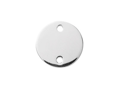 Confezione Da 3 Dischi Rotondi Per Stampaggio, 15 Mm, Argento 925, 100% Argento Riciclato - Immagine Standard - 1