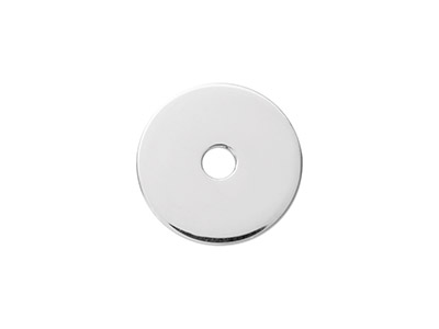 Confezione Da 3 Rondelle Semilavorate Per Stampaggio, Larghe, 15 Mm, Argento 925 - Immagine Standard - 1