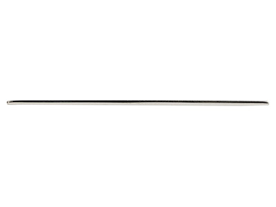 Barra Semilavorata Di Forma Rettangolare Per Stampaggio, 40 X 6 Mm, Argento 925 - Immagine Standard - 2