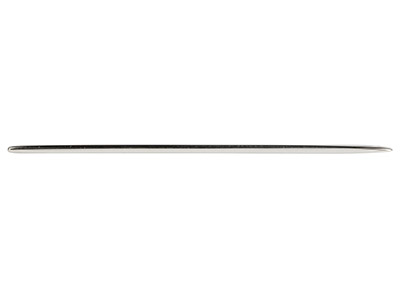 Barra Semilavorata Di Forma Rettangolare Per Stampaggio, 40 X 4 Mm, Argento 925 - Immagine Standard - 2