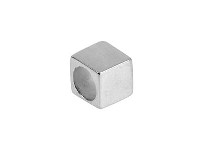 Confezione Da 3 Semilavorati Per Stampaggio A Forma Di Cubo, 6 Mm, Argento 925 - Immagine Standard - 1