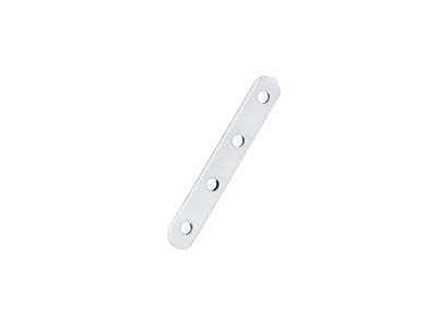 St Sil 4 Hole Pearl Spacer 16mm Pk 10