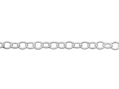 St Sil 1.7mm Trace Chain 26