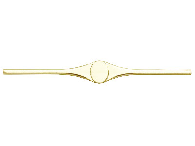 Anello Piatto Df A Sigillo Ovale Molto Morbido, L143 1,2 Mm, Con Marchio Di Autenticità, Oro Giallo Da 9kt